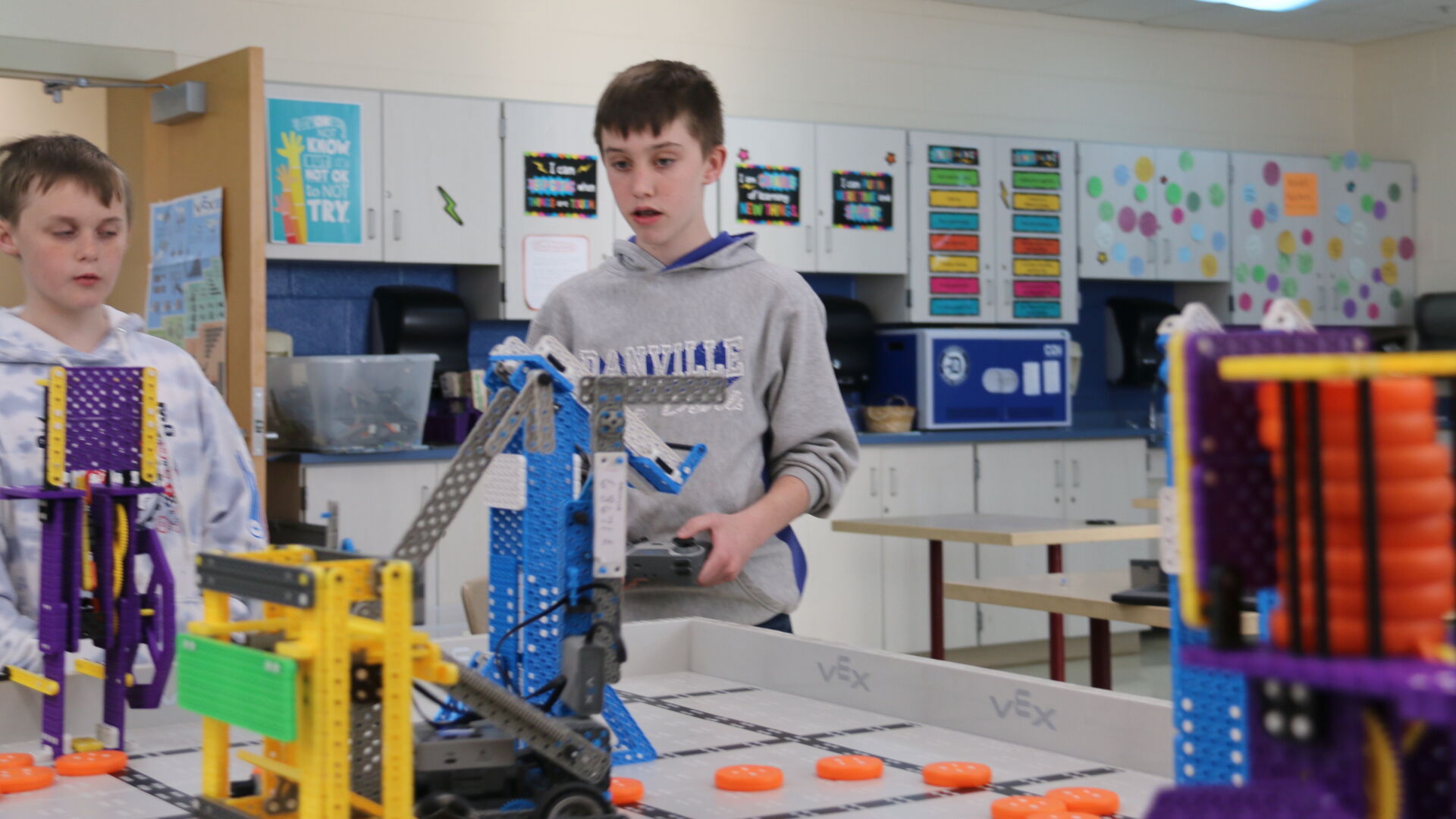 GALLERY Danville Elementary Robotics team